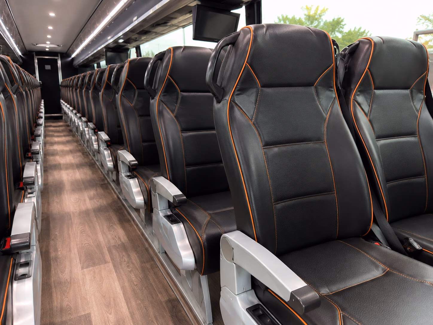 corporate campus and office shuttle routes across midland