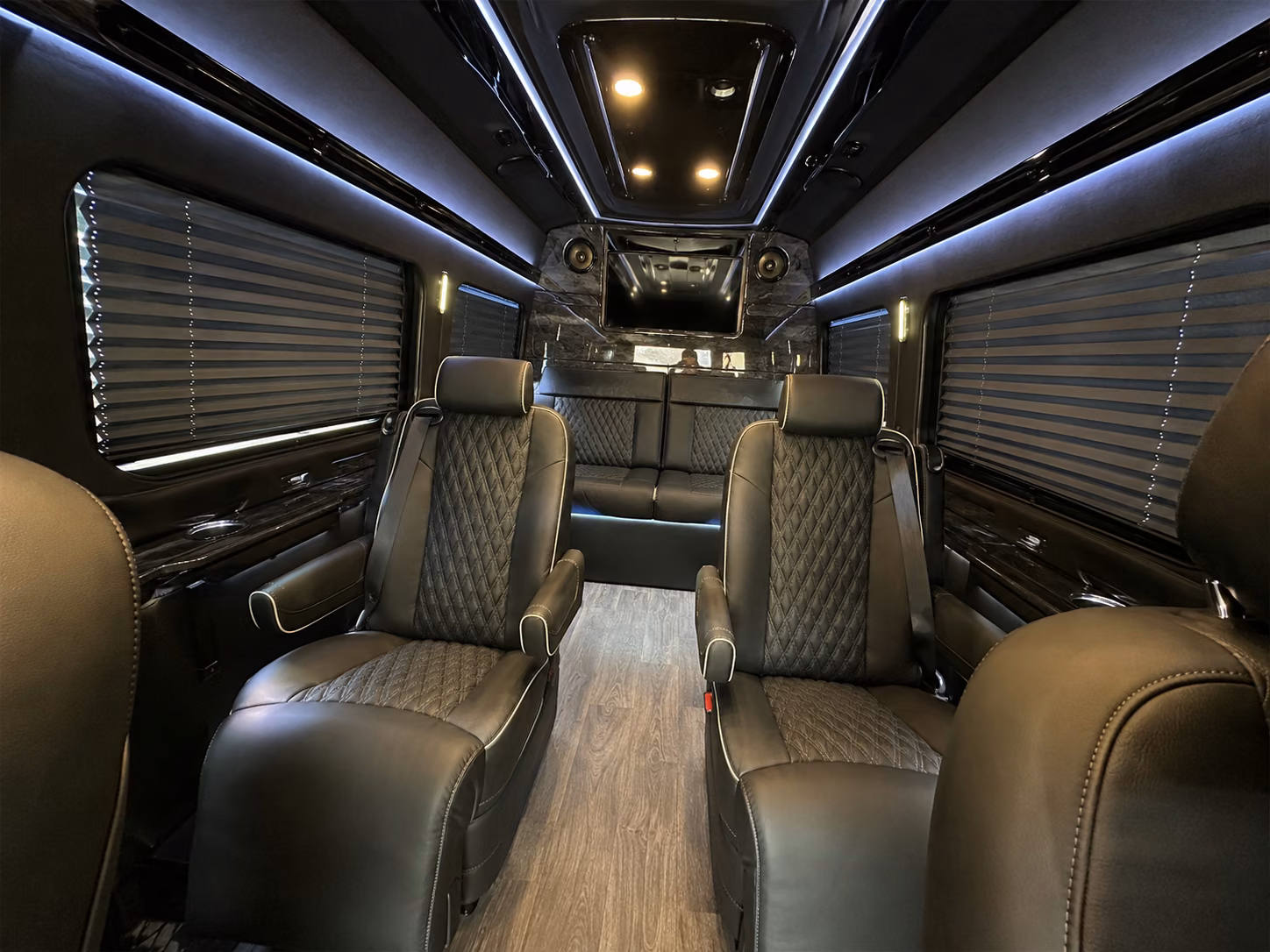 midland sporting event transportation onboard seating