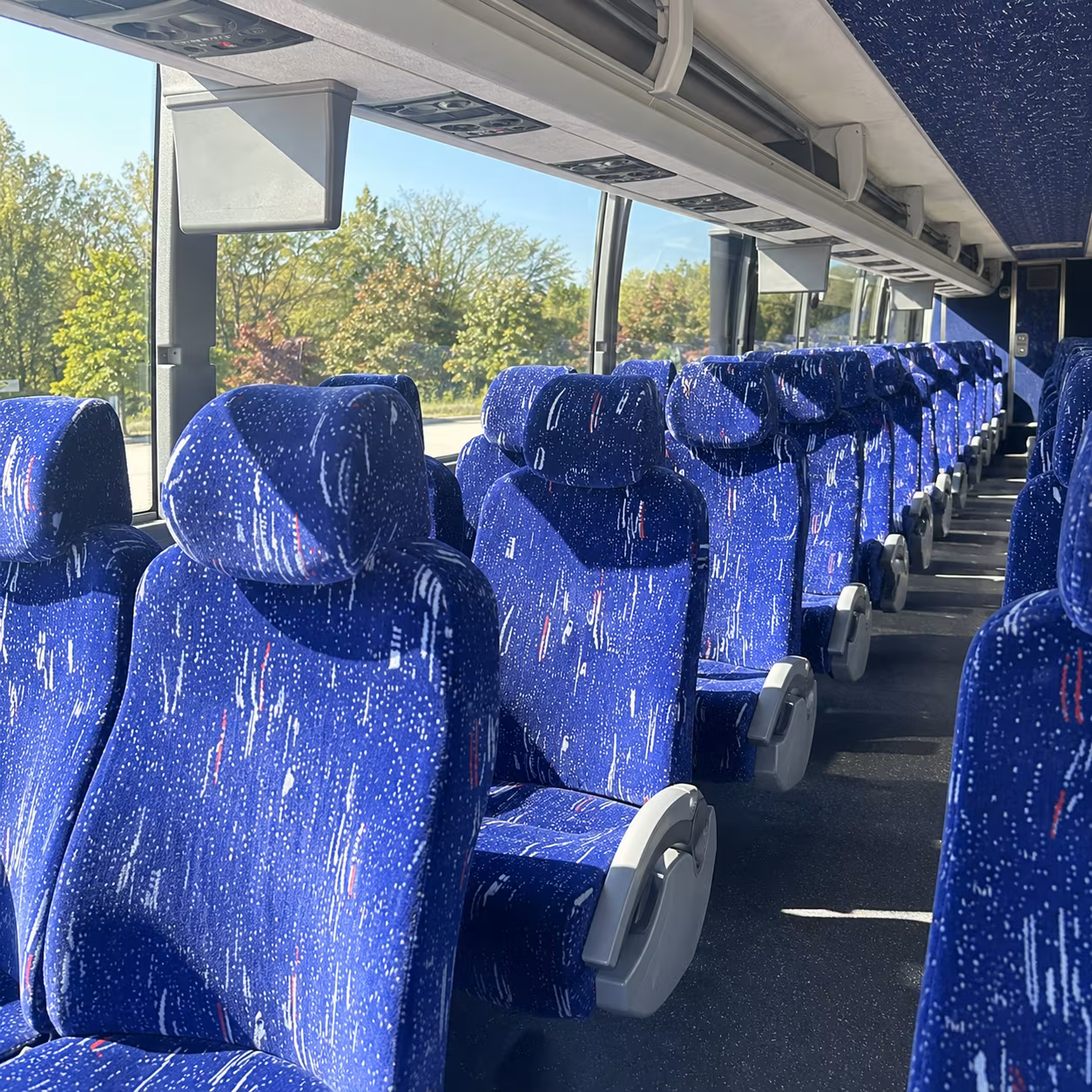 midland wedding transportation onboard seating