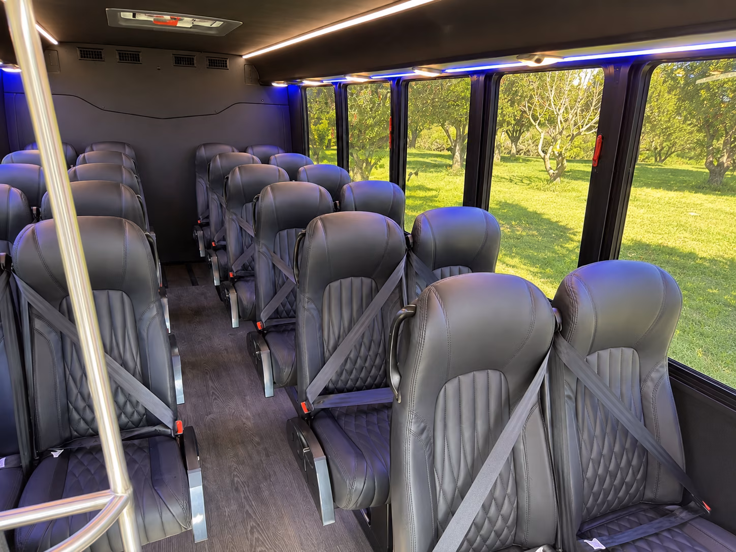 temple airport shuttle bus rentals