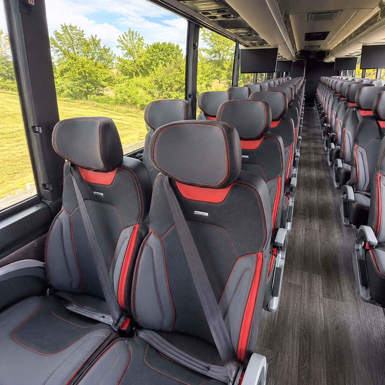 through a network of bus companies conference and convention travel from midland is covered