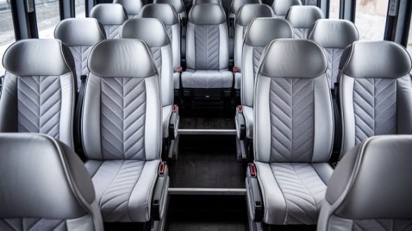 30 passenger minibus inside san angelo